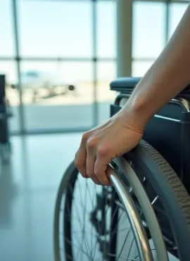 Passenger with reduced mobility