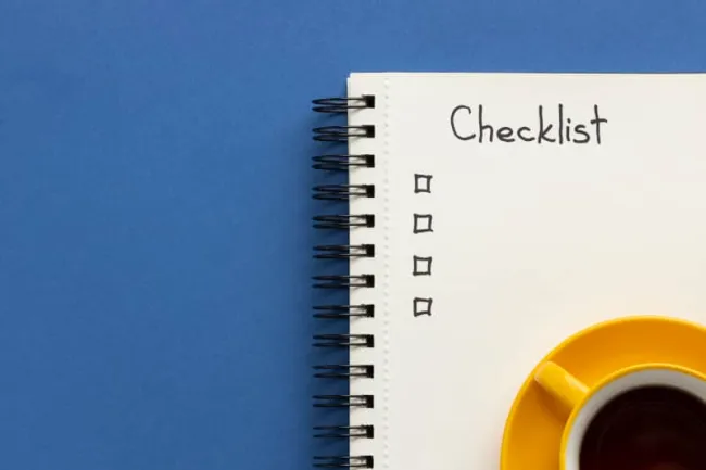 checklist to get help